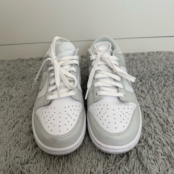 White and Gray Nike Dunks - Picture 1 of 7